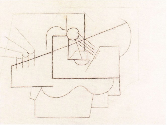 guitars by picasso, corb &amp; ozenfant